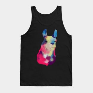 Cute Galactic Llama Space Exploration Lama Tank Top